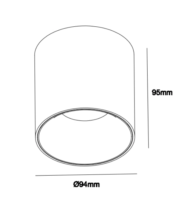 surface mounted cob downlight , Ceiling lamps , antiglare surface light Supplier | Sincerelux
